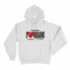 I Love Miami Pitbull X Lil Jon Unisex Hoodie White