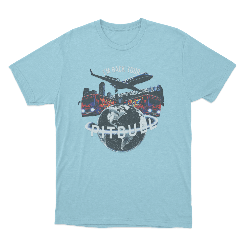 I'm Back 2026 Tour Unisex T Shirt Sky Blue Im Back 2026 Tour Unisex T Shirt Sky Blue