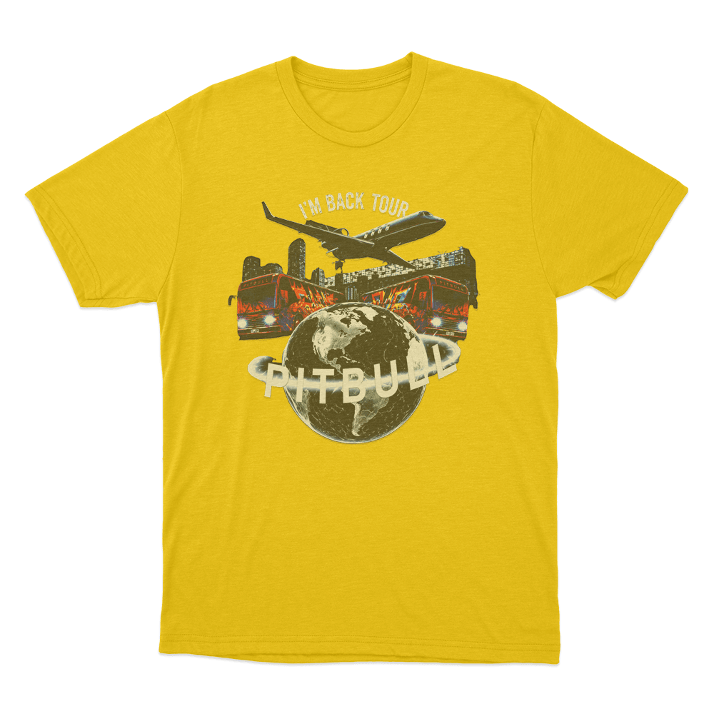 I'm Back 2026 Tour Unisex T Shirt Yellow Im Back 2026 Tour Unisex T Shirt Yellow