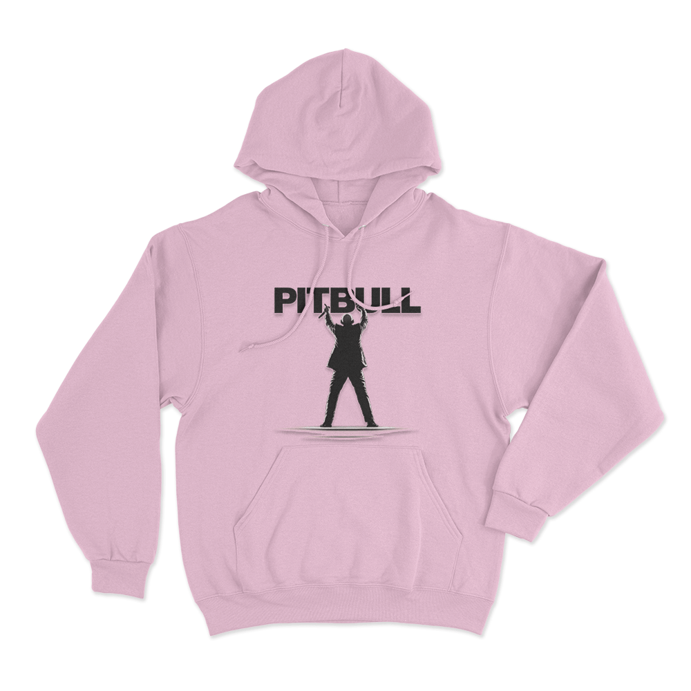 Pitbull Dale Graphic Unisex Hoodie Pink Pitbull Dale Graphic Unisex Hoodie Pink