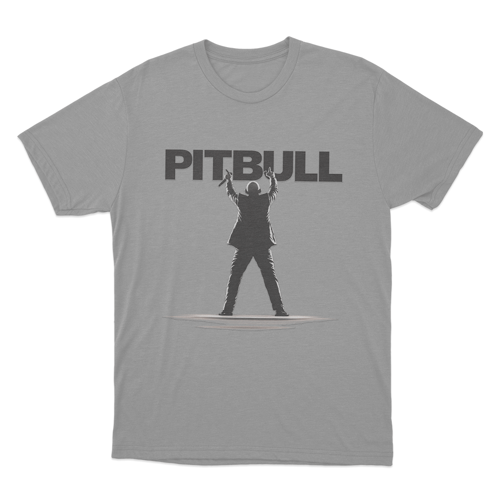 Pitbull Dale Graphic Unisex T Shirt Grey Pitbull Dale Graphic Unisex T Shirt Grey