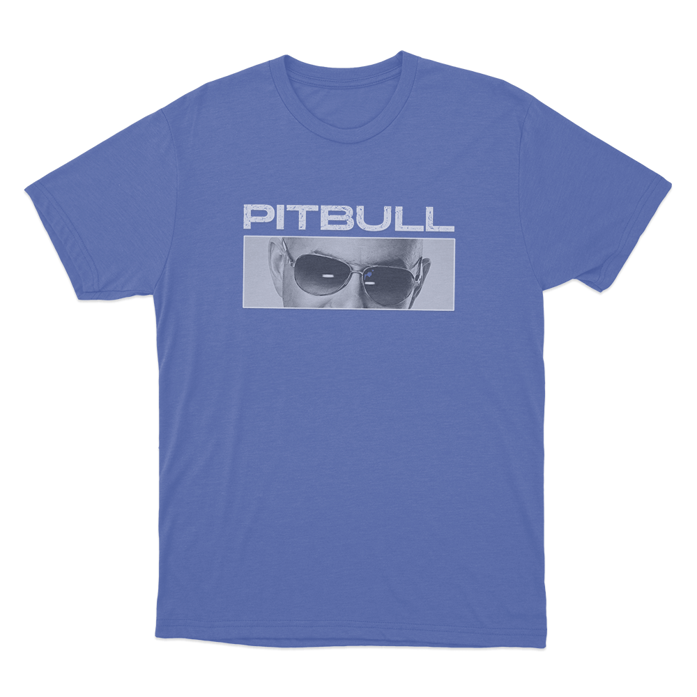 Pitbull I’m Back Tour Unisex T Shirt Blue Pitbull Im Back Tour Unisex T Shirt Blue