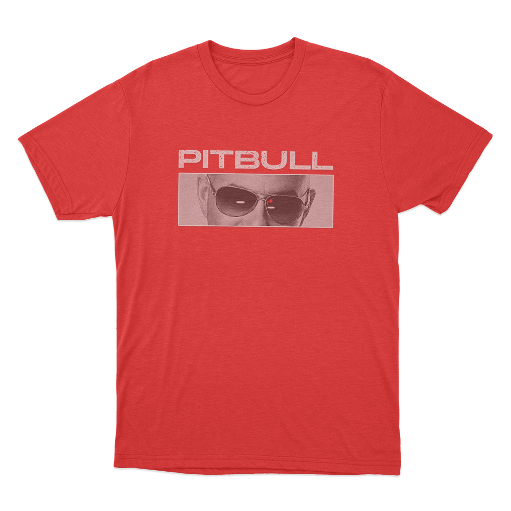 Pitbull I’m Back Tour Unisex T Shirt Red Pitbull Im Back Tour Unisex T Shirt Red