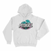 Pitbull Miami Palm Tree Logo Unisex Hoodie White