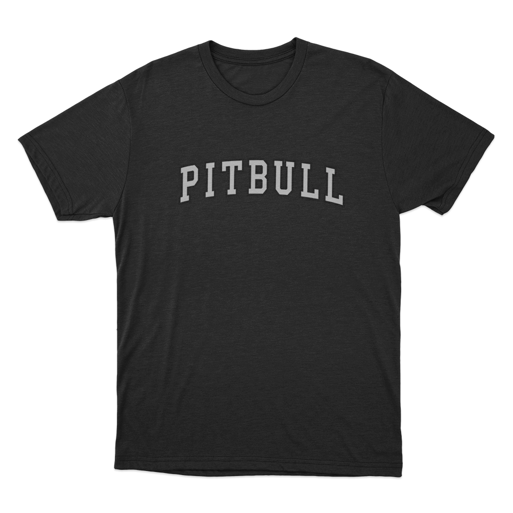 Pitbull Varsity Logo Unisex T Shirt Black Pitbull Varsity Logo Unisex T Shirt Black