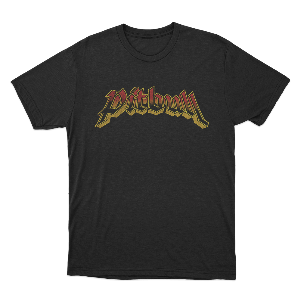 Pitbull Vintage Logo Unisex T Shirt Black Pitbull Vintage Logo Unisex T Shirt Black